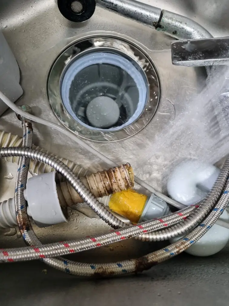 싱크대 배수구 교환 12